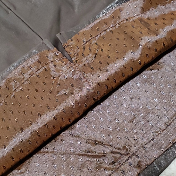 Genuine Soft Leather Pencil Skirt - Picture 6 of 8